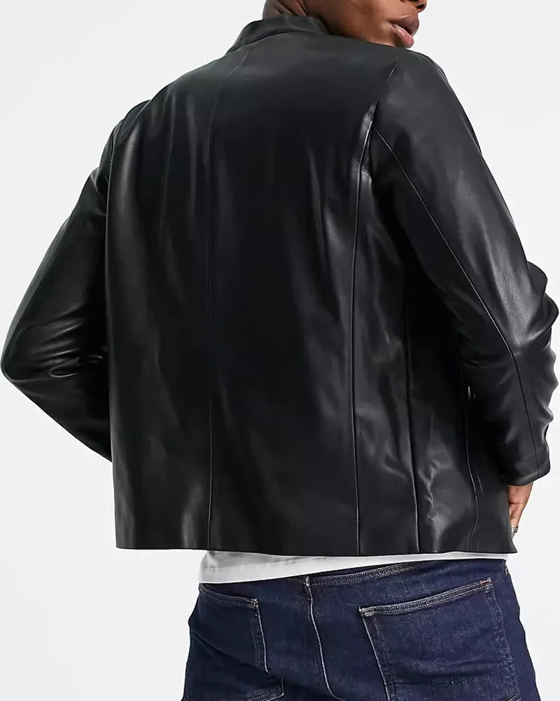 Armani Exchange Leather Jacket