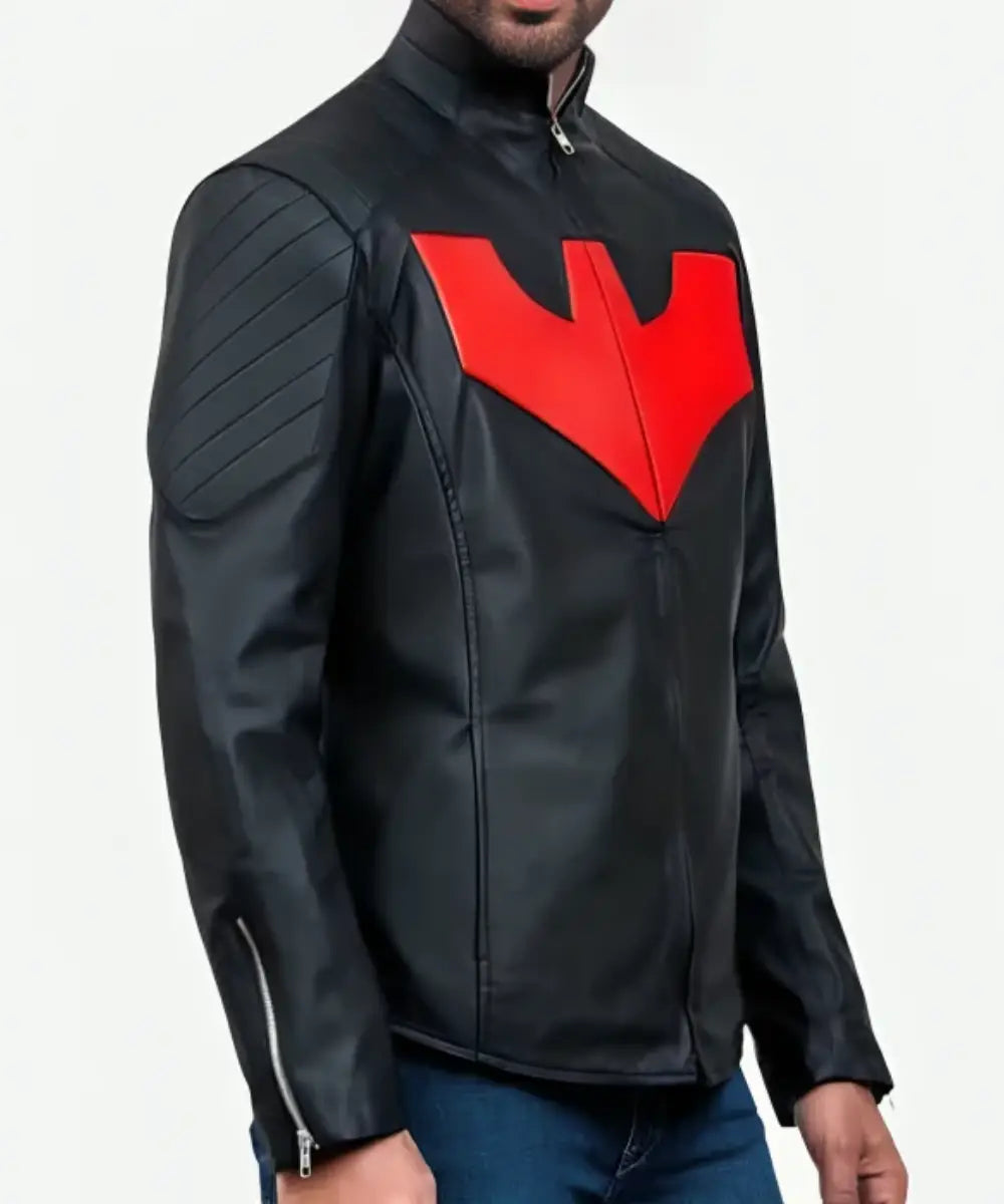 Batman Beyond Vintage Leather Jacket