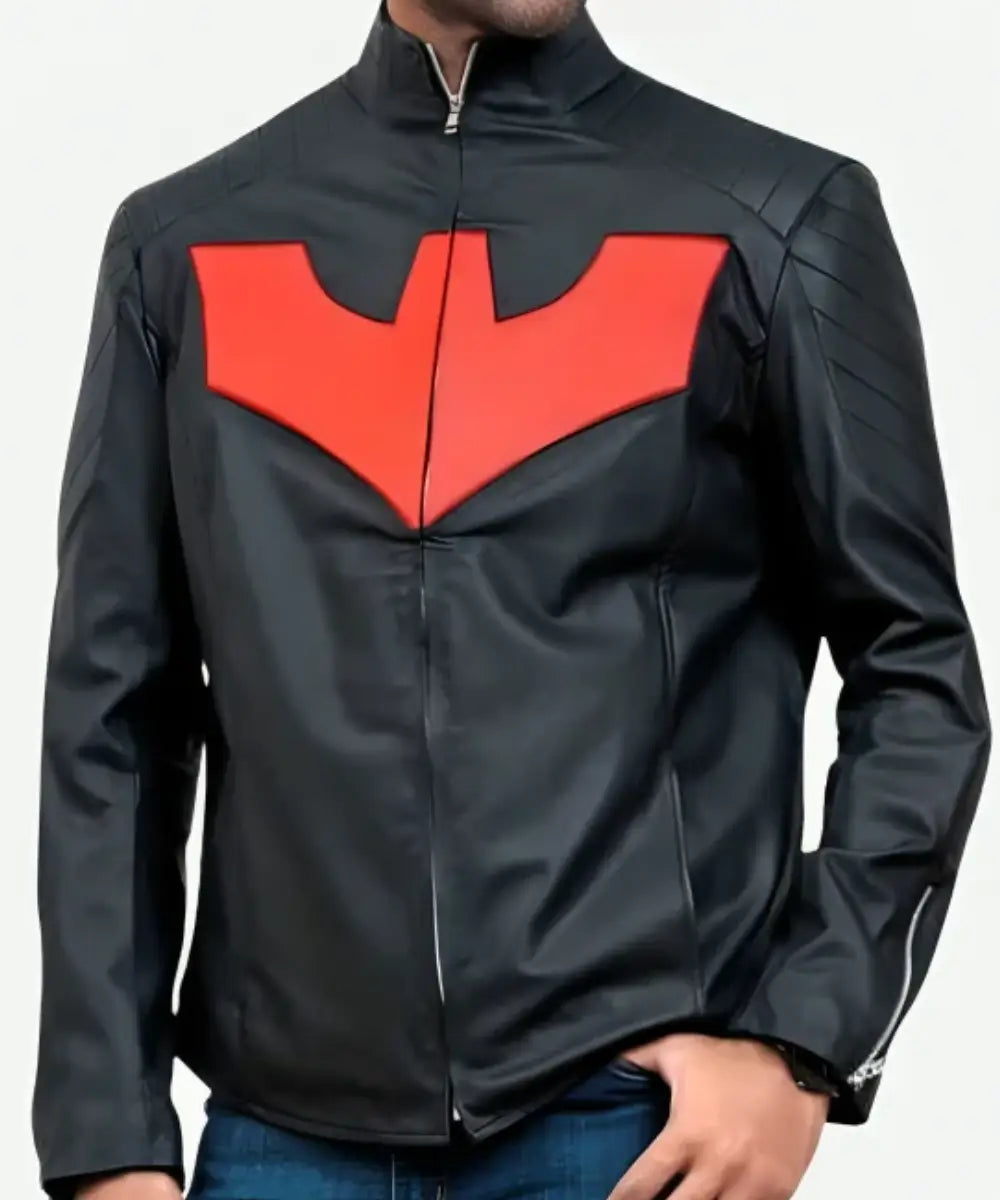 Batman Beyond Vintage Leather Jacket