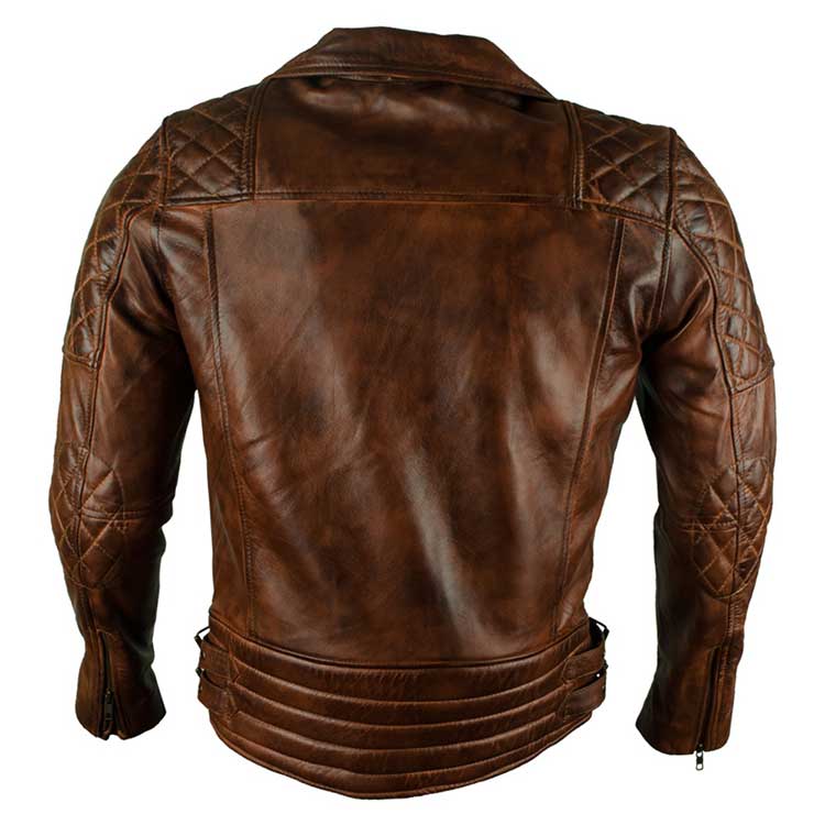 Brando Biker Retro Leather Jacket