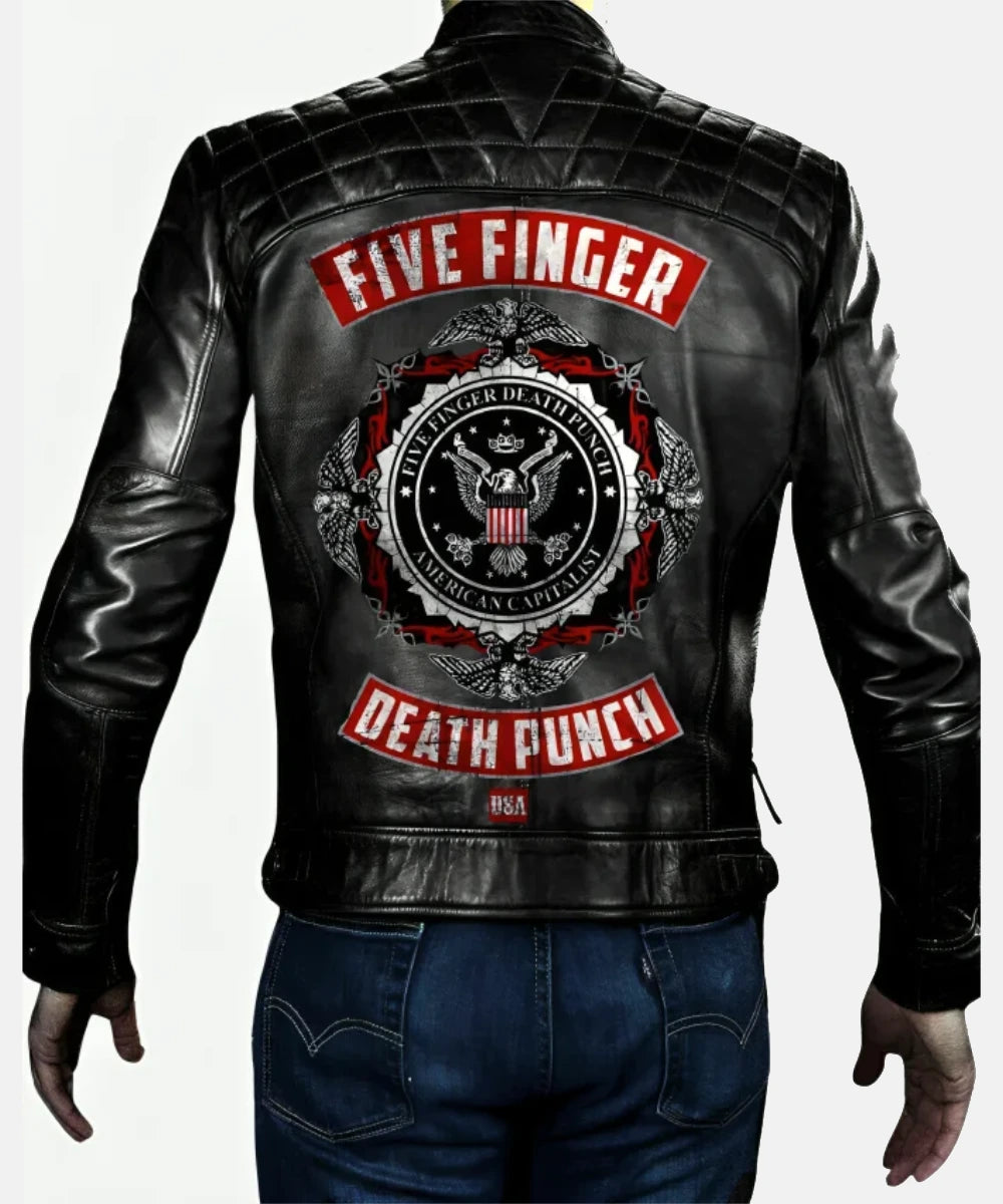 Five Finger Death Punch Black Jacket