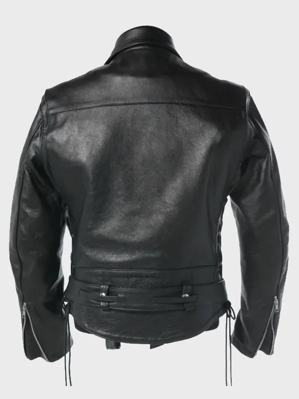 Terminator 2 Black Leather Jacket