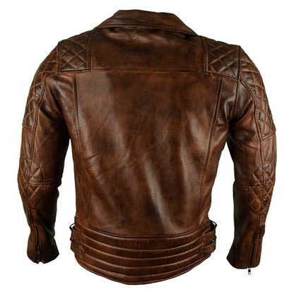 Brando Biker Retro Leather Jacket