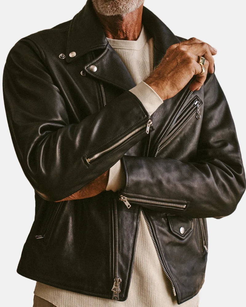 Bruiser Leather Moto Jacket