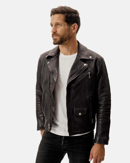 Bruiser Leather Moto Jacket