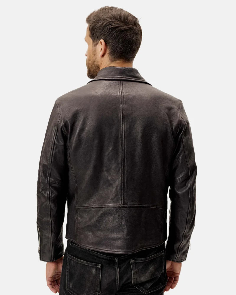 Bruiser Leather Moto Jacket