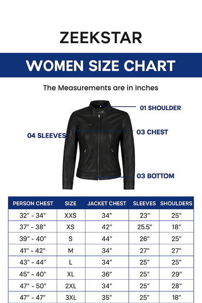 Leather Effect Cropped Biker Jacket