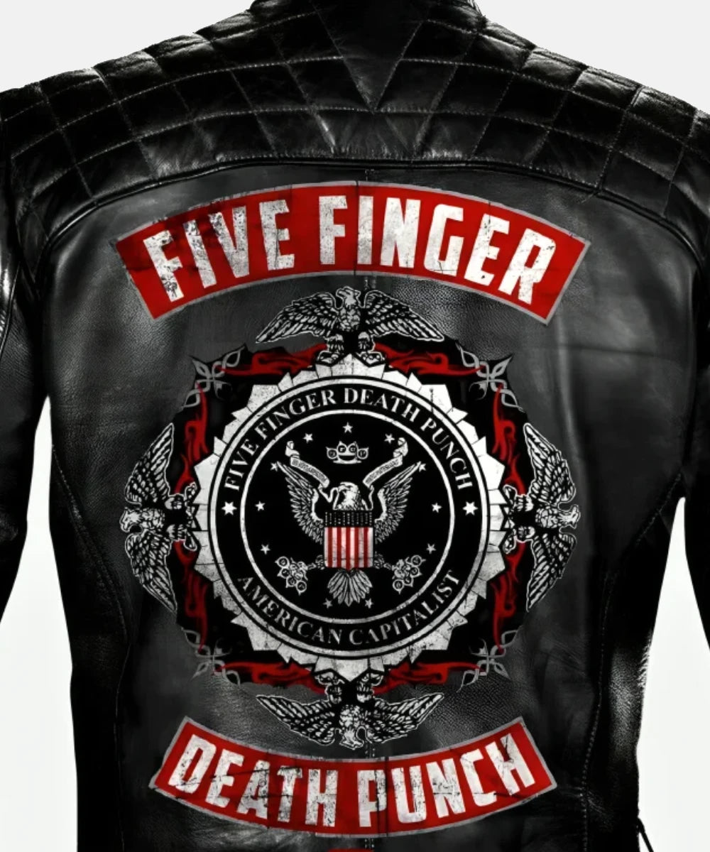 Five Finger Death Punch Black Jacket