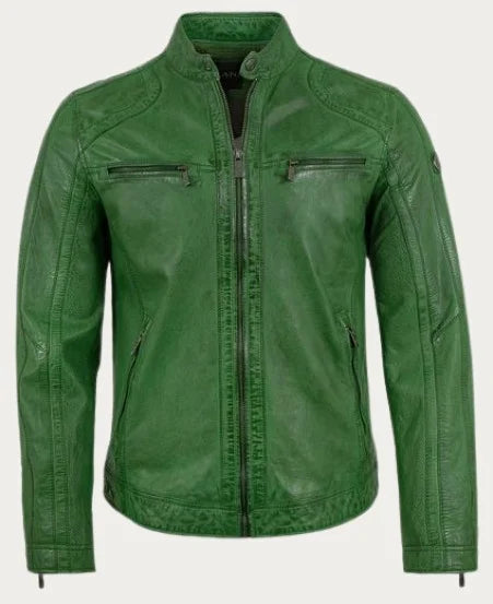 The Flash-2 Leather Biker Jacket