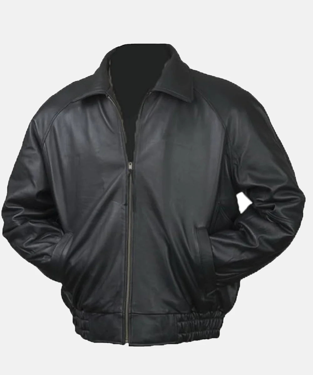 Mens Burk’s Bay Lamb Leather Jacket
