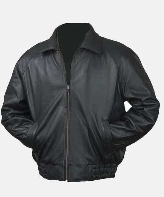Mens Burk’s Bay Lamb Leather Jacket