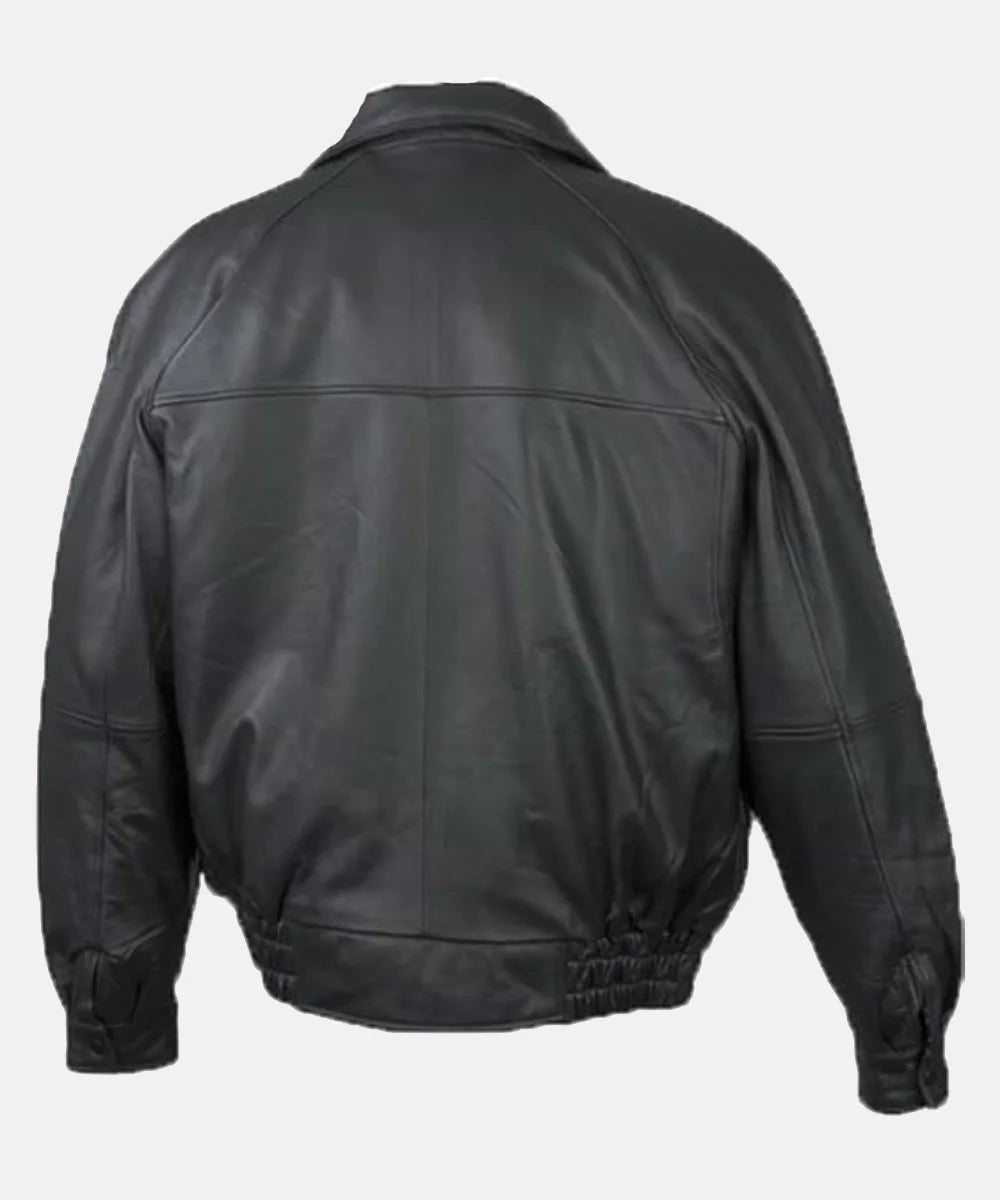 Mens Burk’s Bay Lamb Leather Jacket