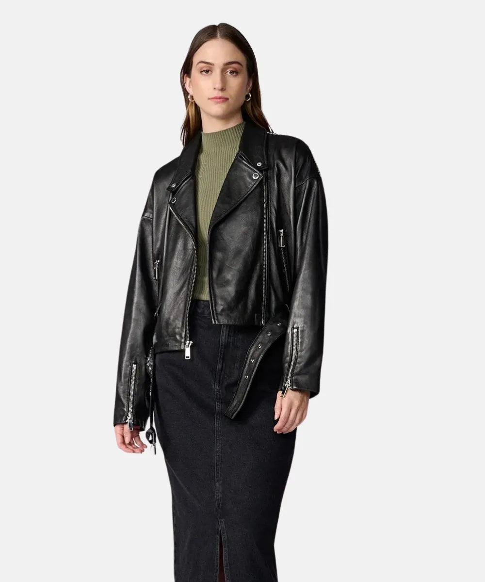 Victoria Moto Leather Jacket