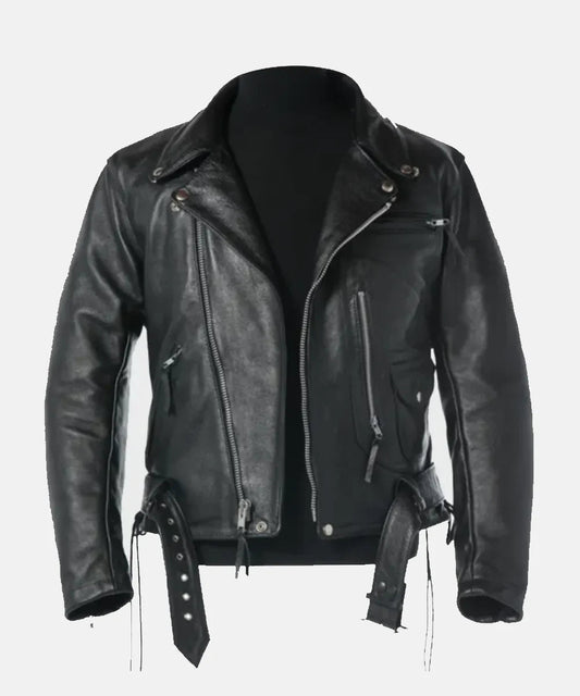 Terminator 2 Black Leather Jacket