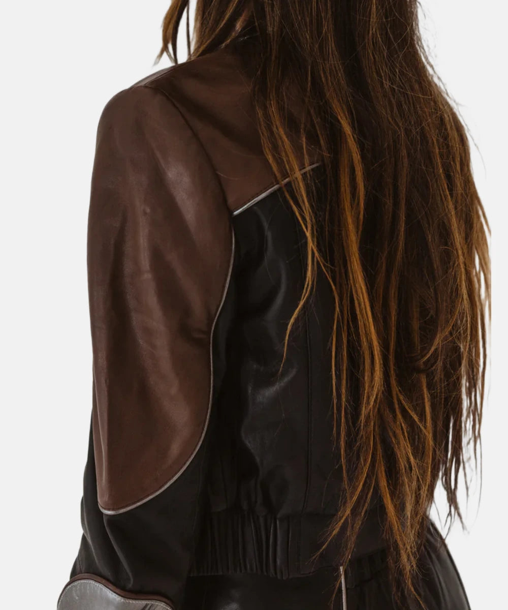 Understated Leather Grand Prix Jacket