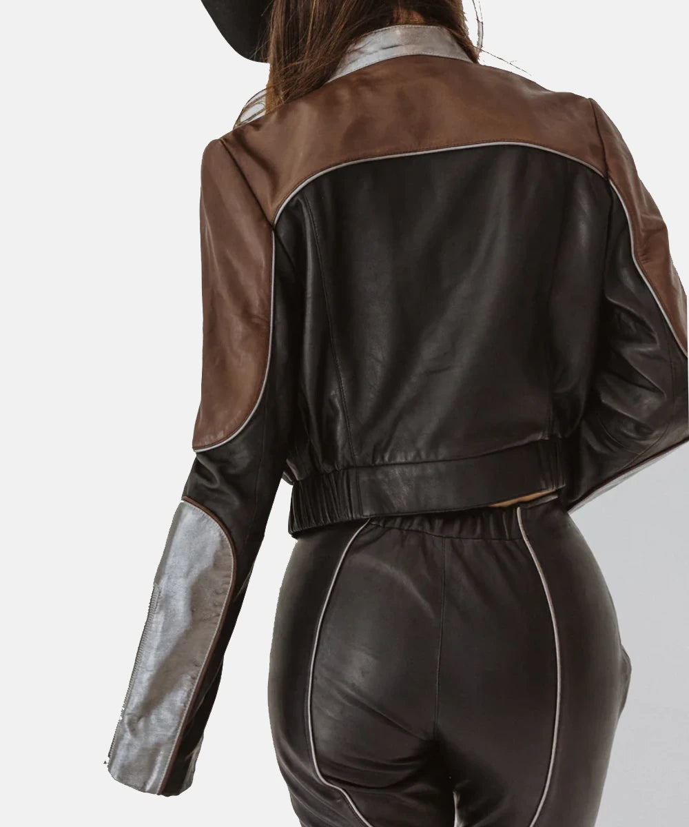Understated Leather Grand Prix Jacket