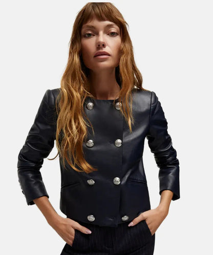 Women Winslow Leather Jacket